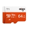 爱国者（aigo）64GB TF（MicroSD）存储卡 T1高速版 读速97MB/s