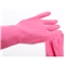 天然乳胶手套无异味安全健康耐用护手家务手套【天然乳胶/粉色】