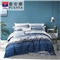 梦幻海洋号 床单四件套(被套1件床单1件枕套2件)(适合1.5米床)【纯棉/蓝】