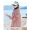 美连诚防晒衣女2020夏装宽松薄款短款防晒服长袖空调衫冰丝透气女士短外套 8601粉红 L
