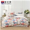洛粉倾国 床单四件套(被套1件床单1件枕套2件)(适合1.5米床)【纯棉/粉色】