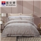 佩奇 床单四件套(被套1件床单1件枕套2件)(适合1.8米床)【A版：涤棉提花；B版：纯棉/浅咖】