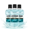 李施德林（Listerine）漱口水冰蓝零度清新口气深层清洁  500mL*3瓶装
